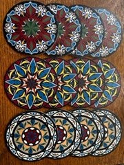 Coasters - Multi Design 12 pack
