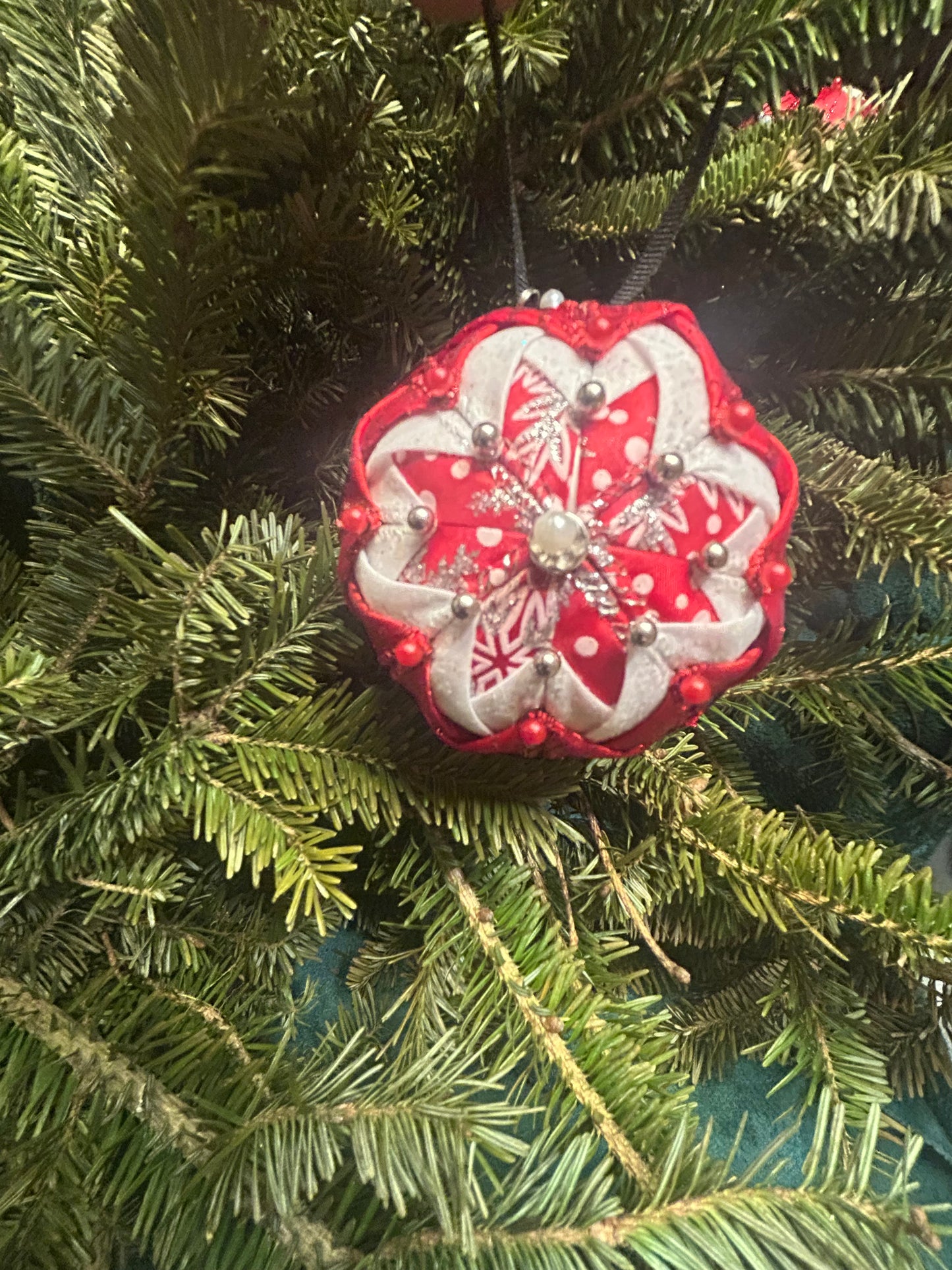 3" Fabric Christmas Ornament