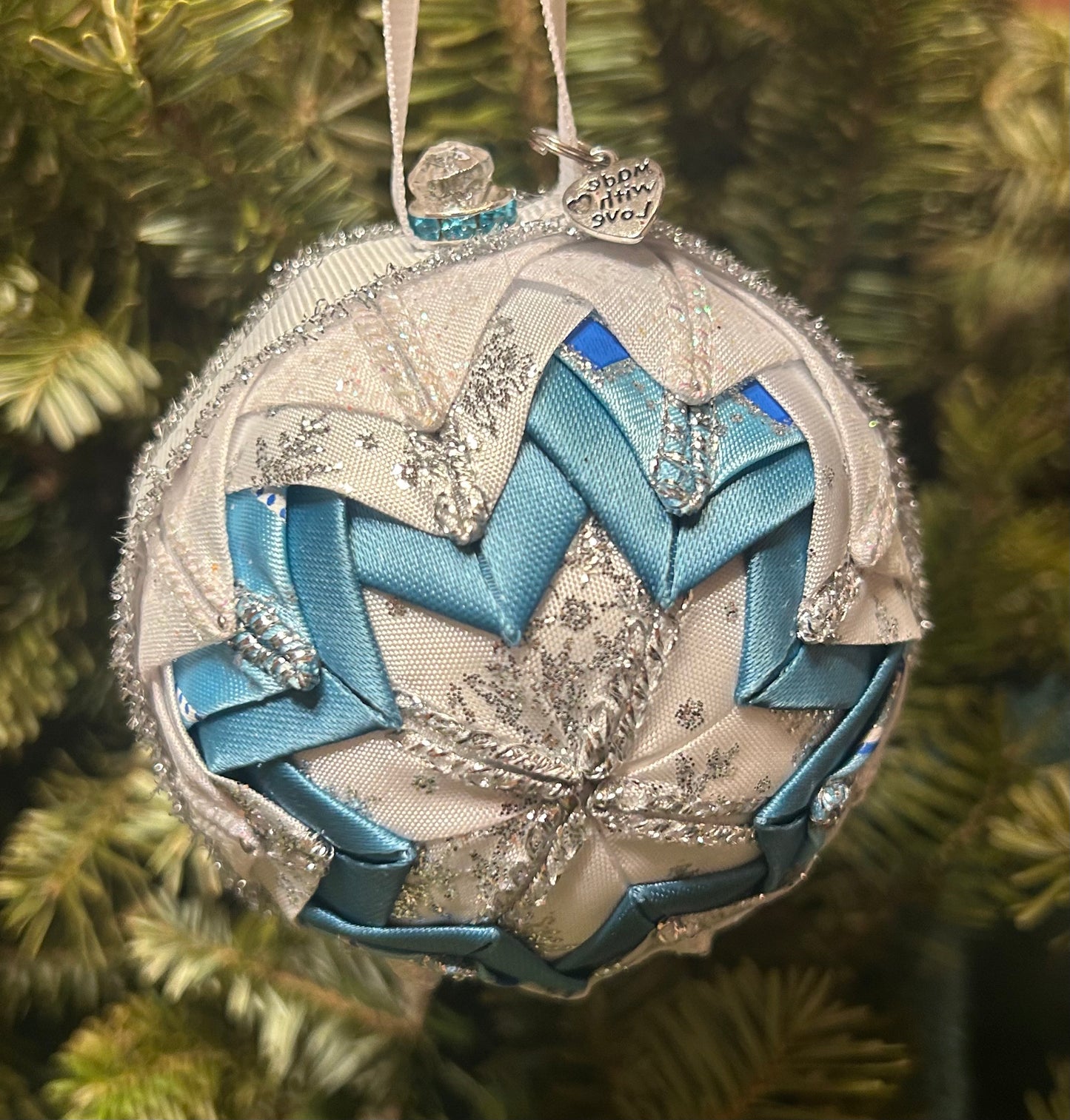 3" Fabric Christmas Ornament