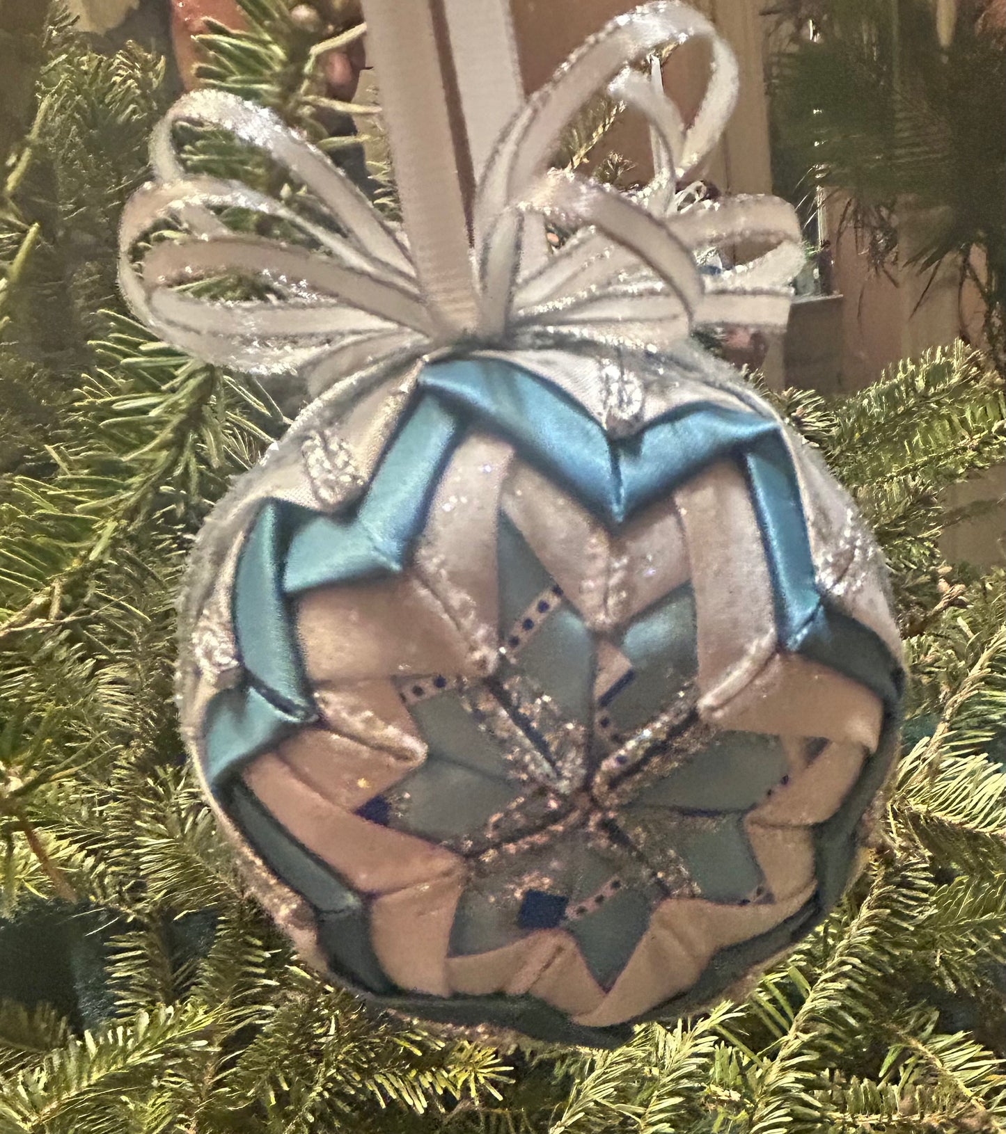 3" Fabric Christmas Ornament