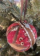3" Fabric Christmas Ornament