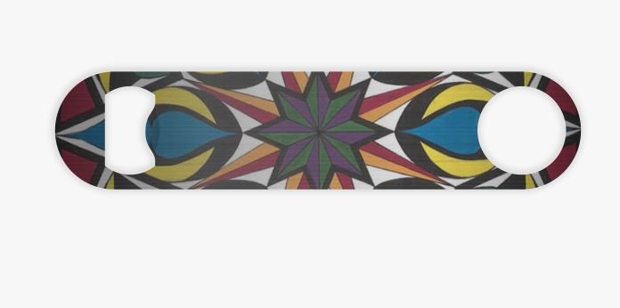 Bottle Opener - Geo pattern