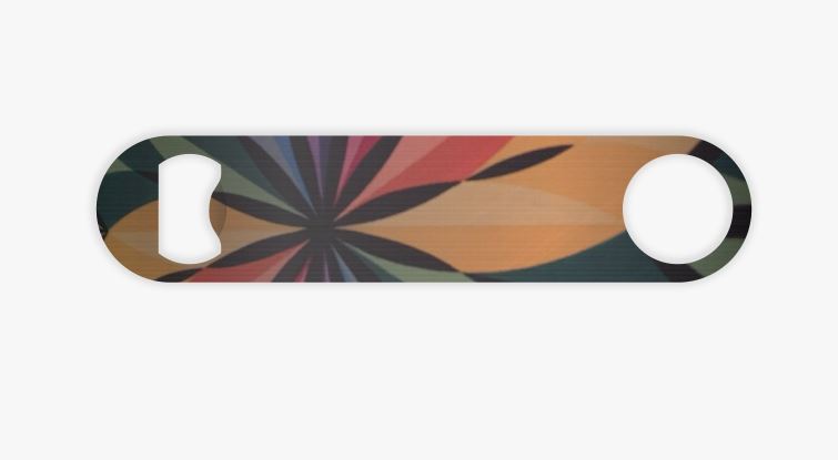 Bottle Opener - Kaleidoscope pattern