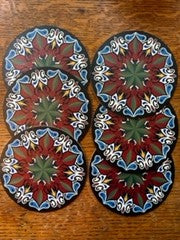 Coasters - 6 pack "Butterfly"