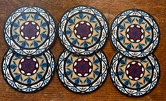 Coasters - 6 pack "Classic Hex"