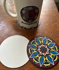 Coasters - 6 pack "Geo Hex"