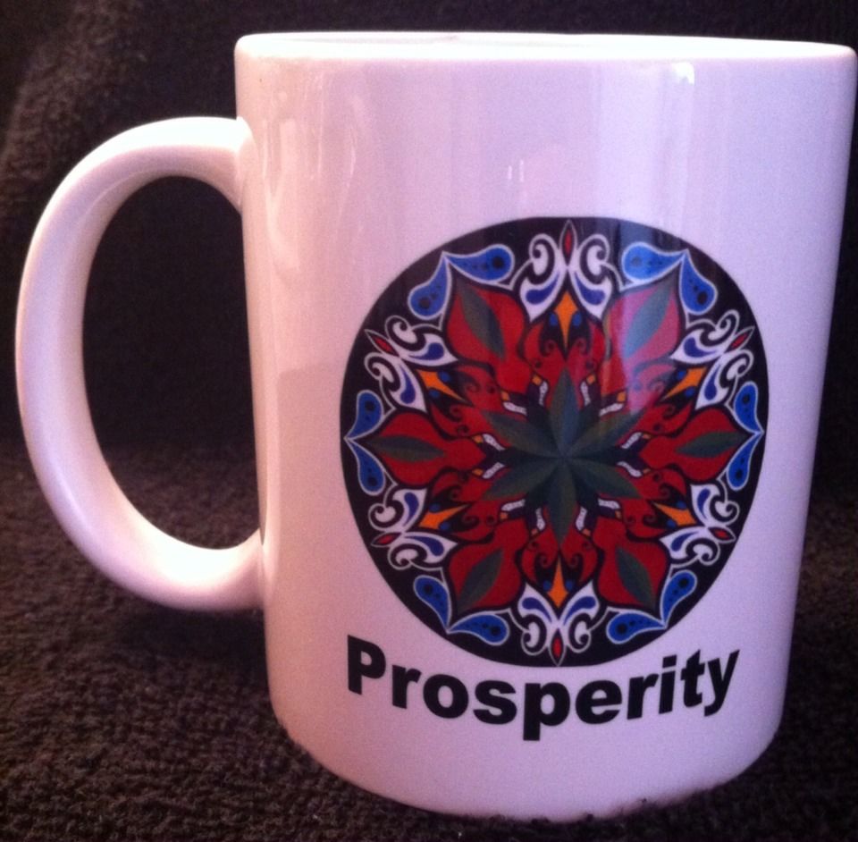Coffee Mug - 8 oz. - " Prosperity " Original artwork reproduction