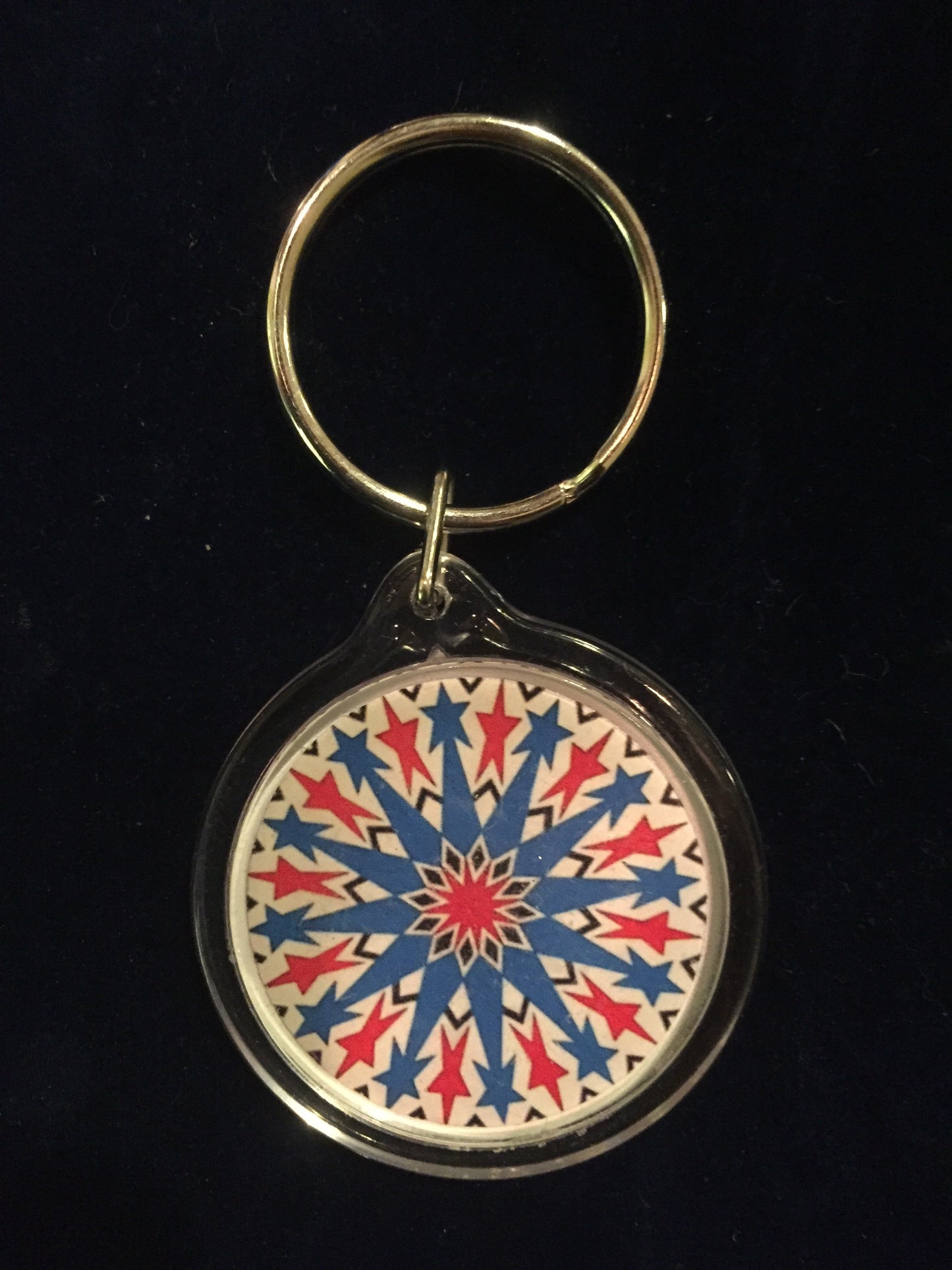 Keychain - Original Hex Sign Design - Good Fortune