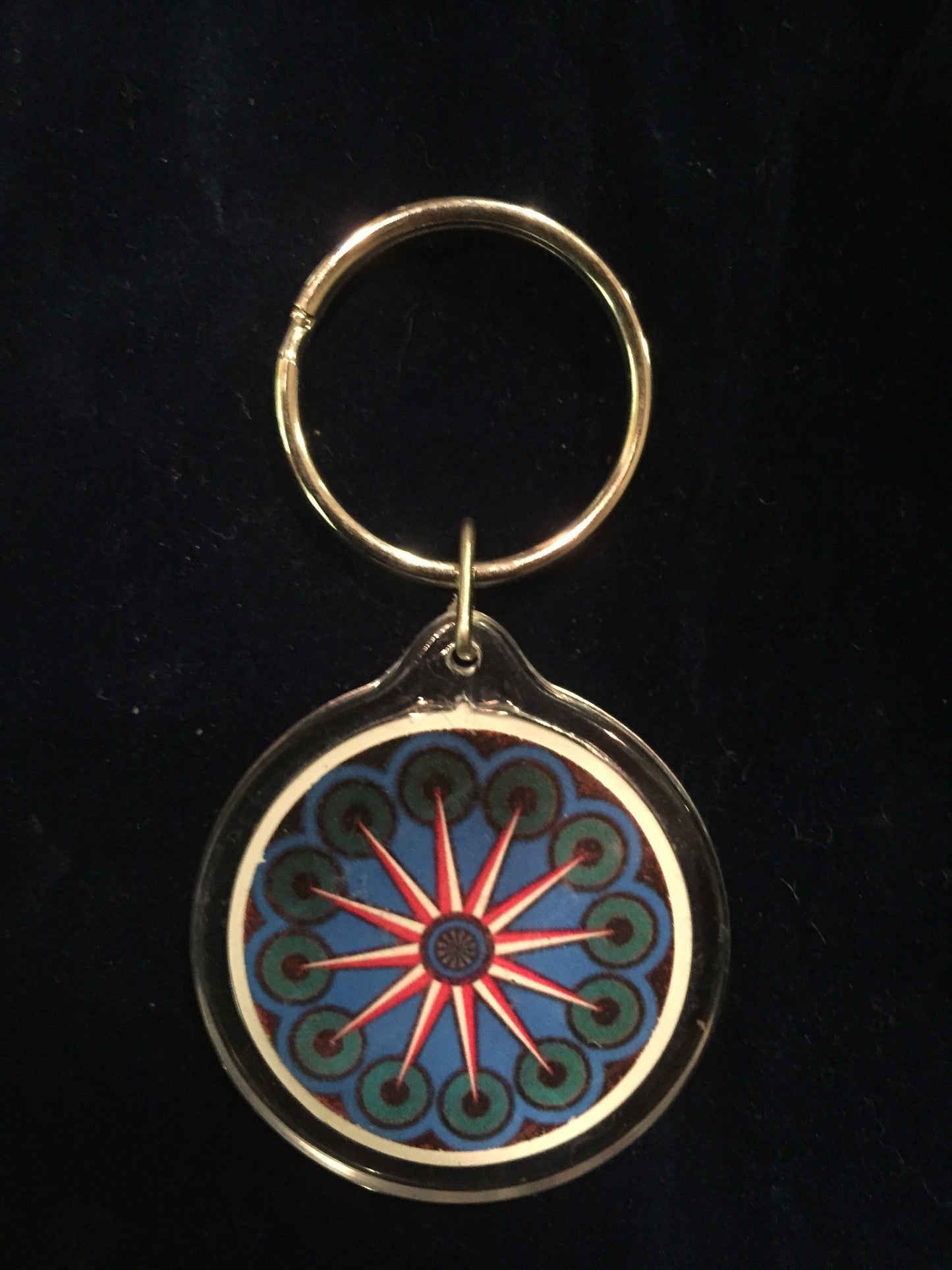 Keychain- Original Hex Sign Design - Good Fortune