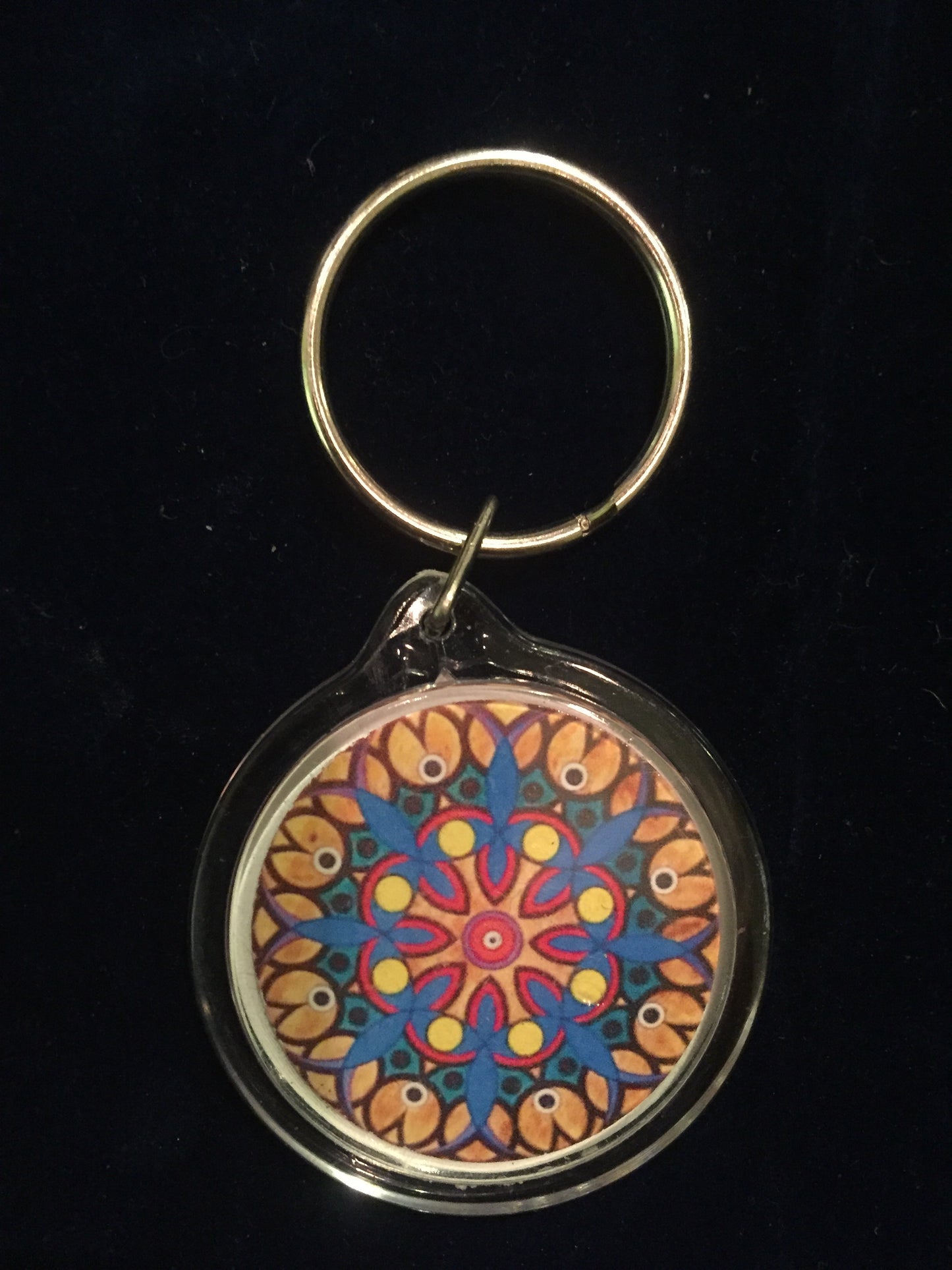 Keychain Original Hex Sign Design - Good Fortune