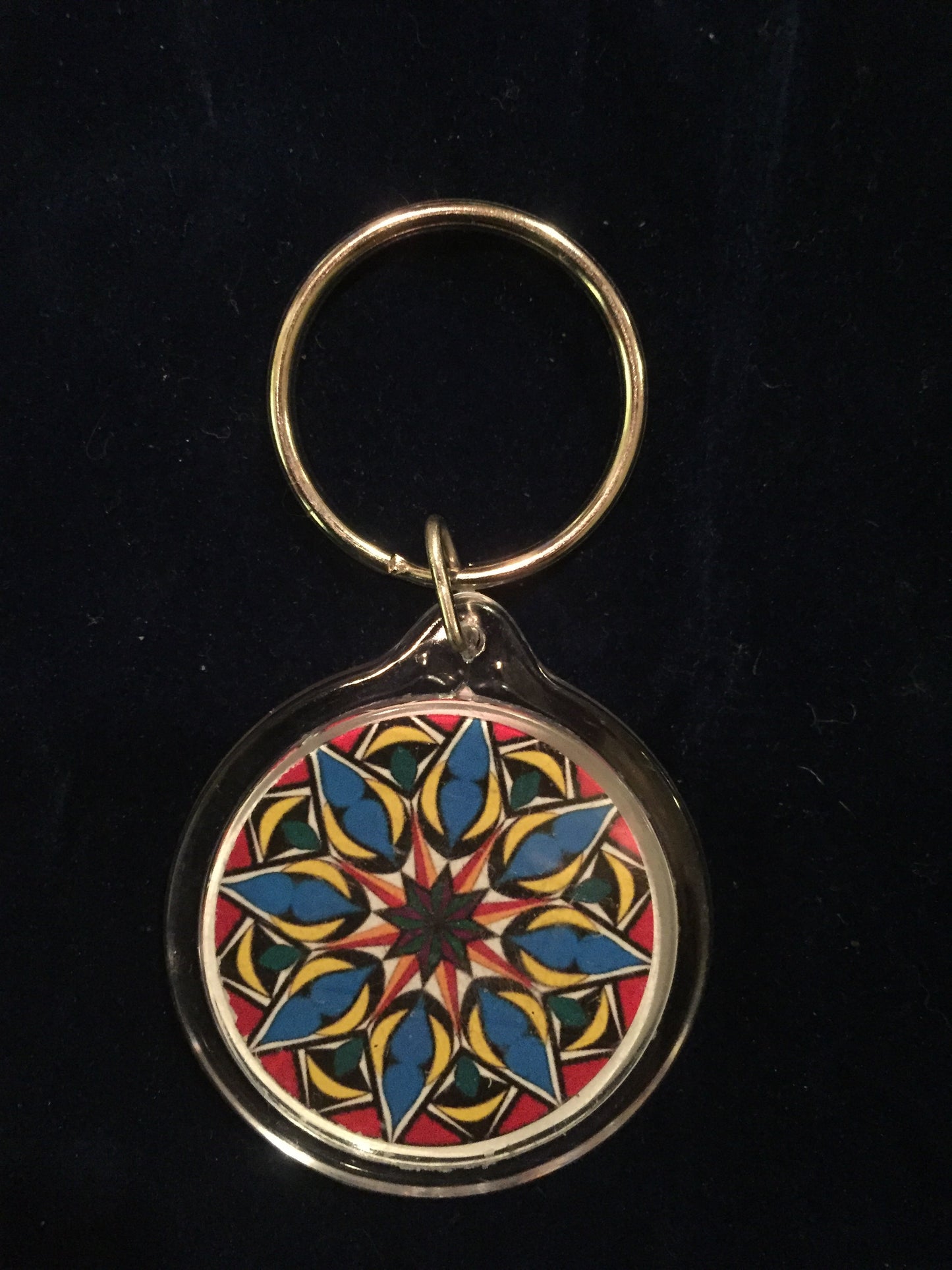 Keychain - Original Hex Sign Design - Good Fortune