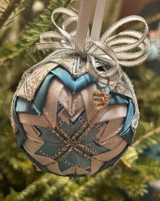 3" Fabric Christmas Ornament