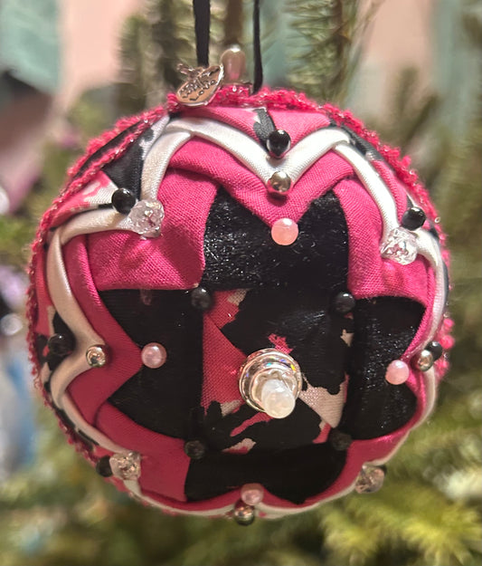 3" Fabric Christmas Ornament