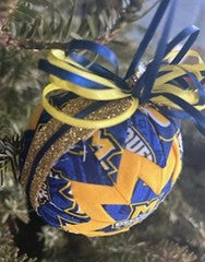 3" Fabric Christmas Ornament - Marquette University