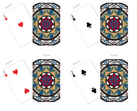 Playing Cards - Standard Size Bridge Deck