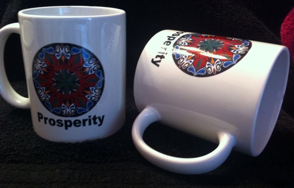 Coffee Mug - 8 oz. - " Prosperity " Original artwork reproduction