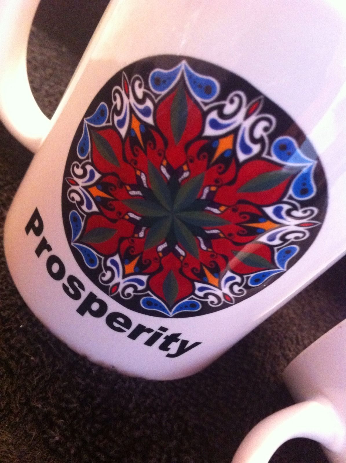 Coffee Mug - 8 oz. - " Prosperity " Original artwork reproduction